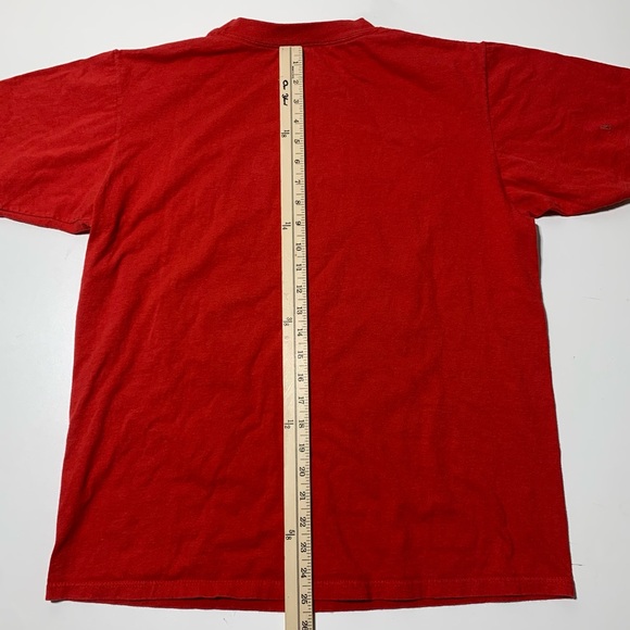 United States Marines Vintage 90’s Marines Red T Shirt Mens Size L Single Stitch - Picture 6 of 6